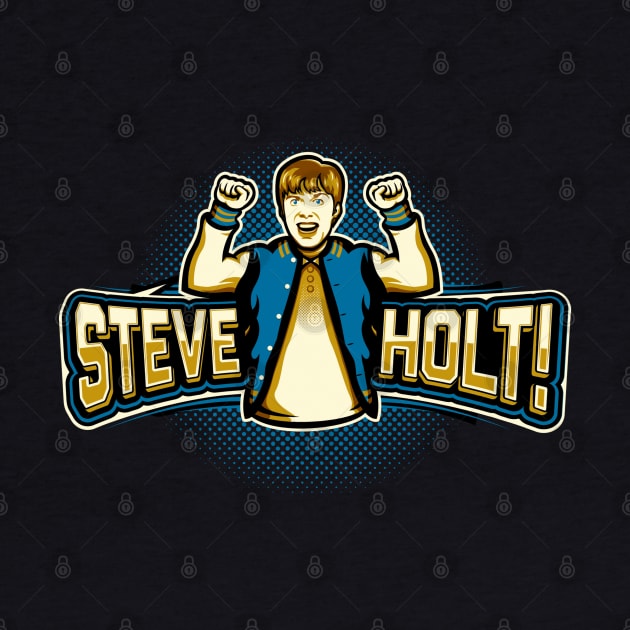 Steve Holt! by locustyears
